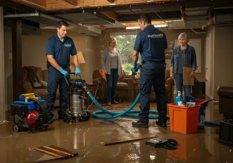 Basement Water Extraction and Removal Techniques process in Washburn, ND